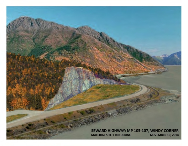 Nome Map Seward Highway